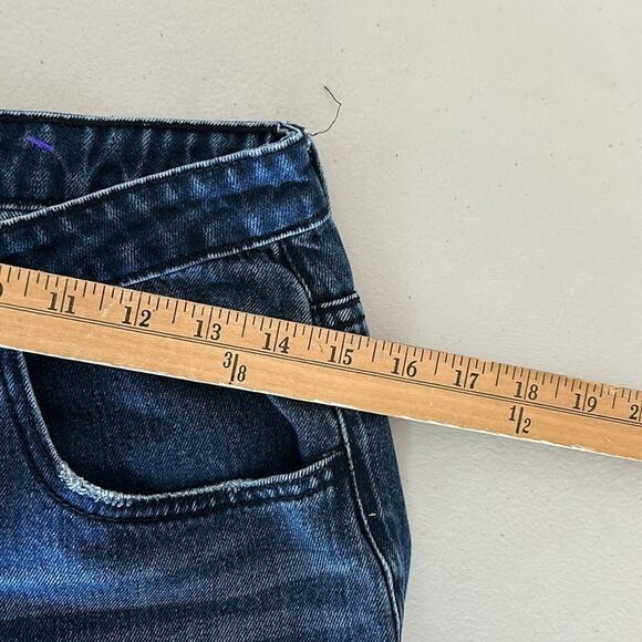 One Teaspoon Jeans Women’s High Rise Waist Freebird Skinny Ankle Chewed … - Picture 11 of 14